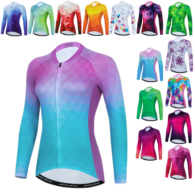 Mountain Biking Jacket - Herbst frauen Radfahren Jersey Hemd Langarm