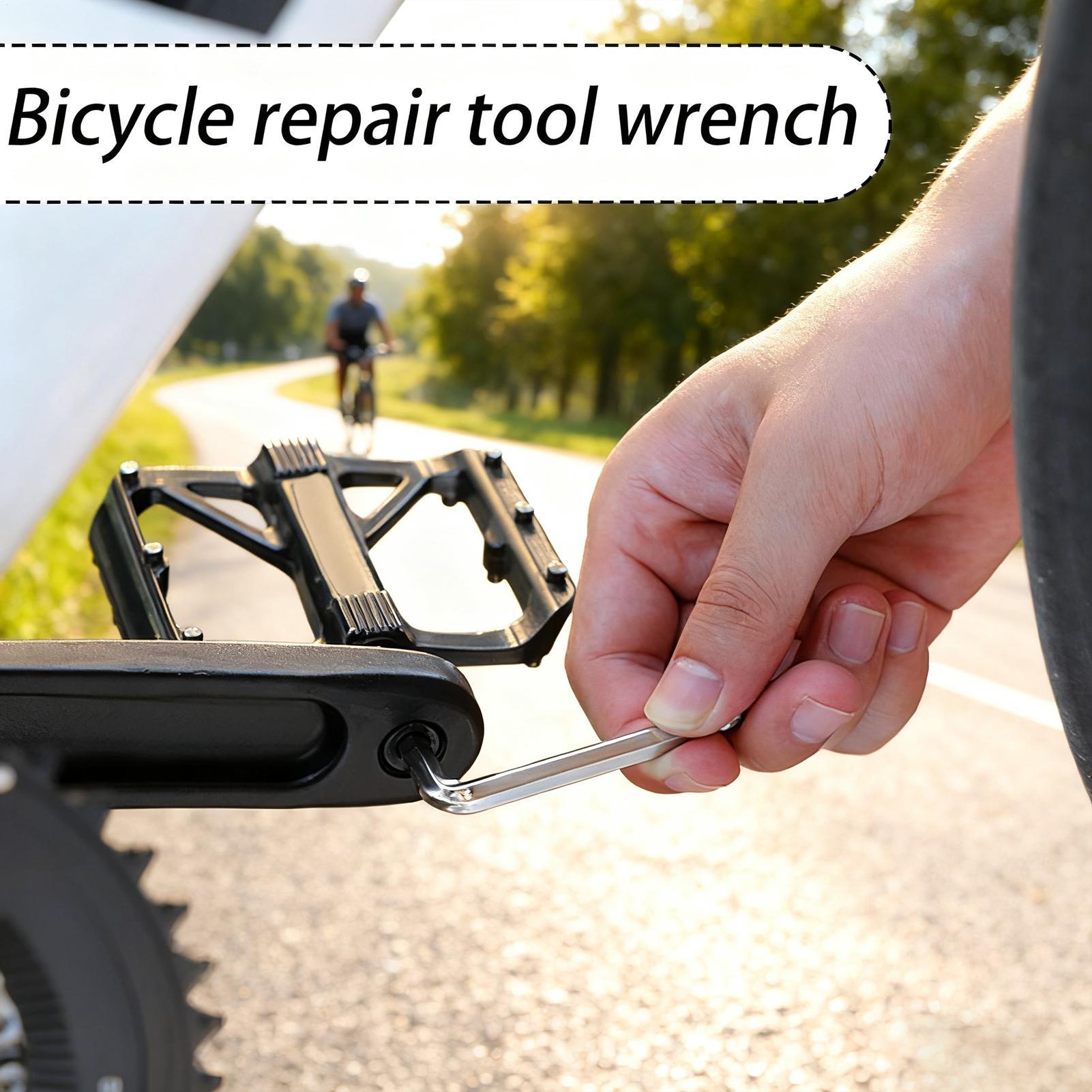Mountain Biking Kit - Reifenreparaturset, rutschfeste Fahrradausrüstung, Fahrrad-Pannenreifen-Fix-Set, Schraubenschlüsselhebel für