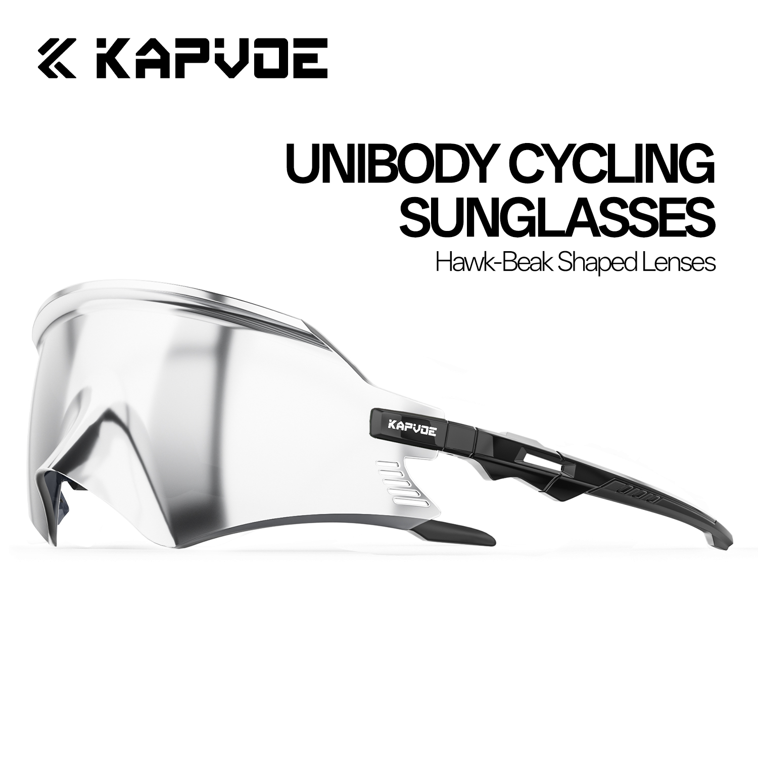 Mountain Biking Goggles - KAPVOE Eagle Beak Integrierte Fahrradbrille Rennbrille