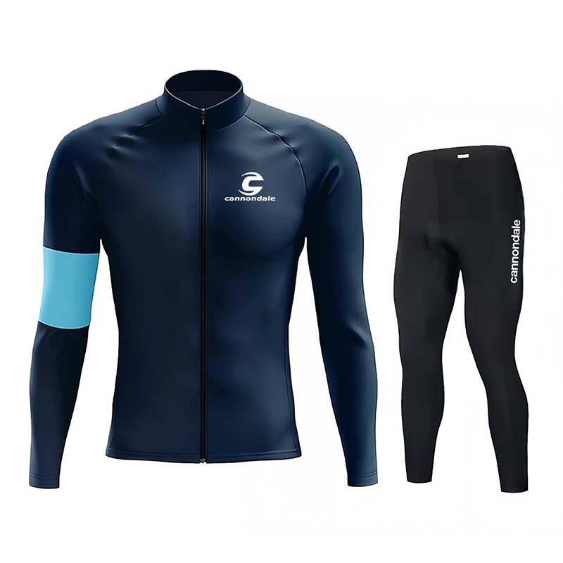 Mountain Biking Jersey - Cannondale Herren Langarm Dünnes Radtrikot Frühling