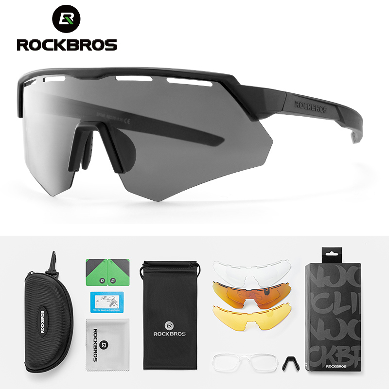 Mountain Biking Goggles - ROCKBROS Fahrrad Brille Polarisierte Männer Frauen