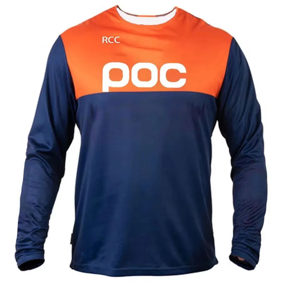 Mountain Biking Jersey - MTB Downhill Mountainbike Langarm-Radtrikot, Familien-Partnerlook, schnelltrocknend,