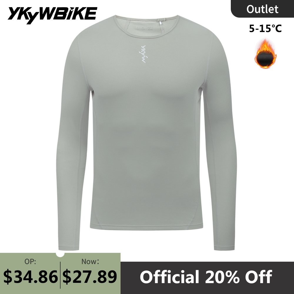 Mountain Biking Jersey - YKYWBIKE Männer Radfahren Basis Schicht Winter