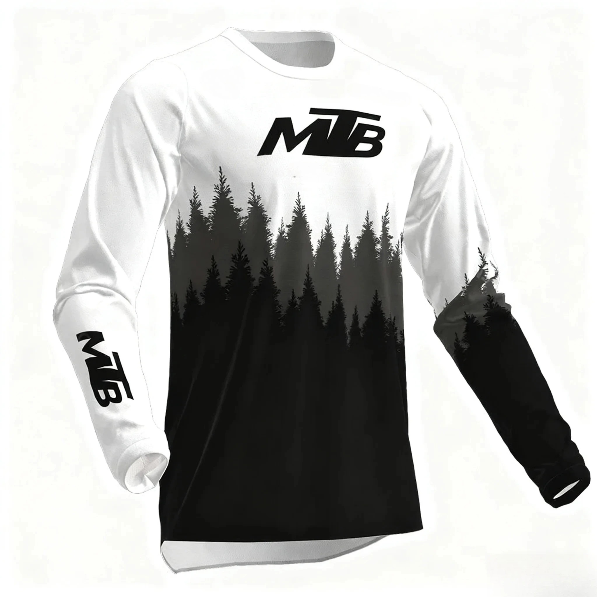 Mountain Biking Jersey - 2026 Herren Langarm-T-Shirt Mountainbike Offroad Motorrad