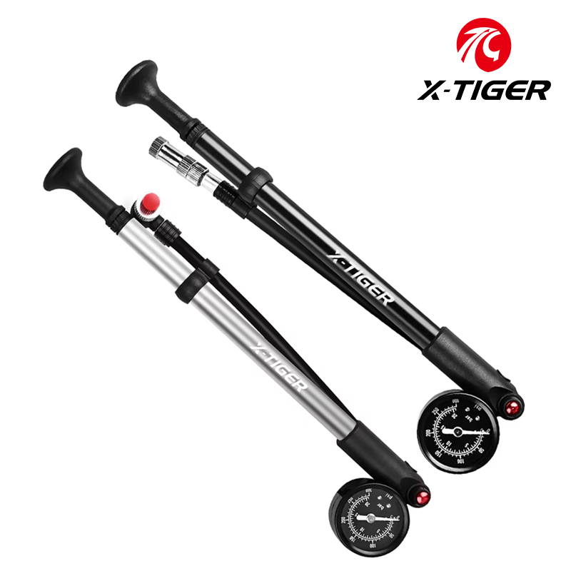 Mtb Fork Air - X-TIGER 300 psi Fahrrad-Luftpumpe mit Manometer,
