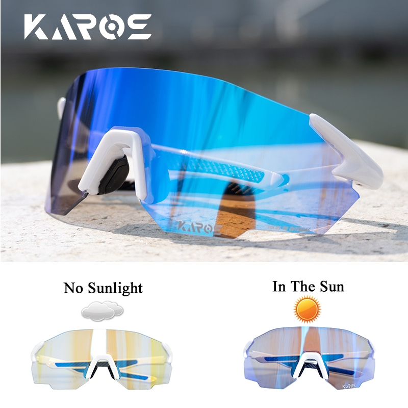 Mountain Biking Goggles - KAROS Photochrome Fahrradbrille MTB Rennrad Brillen