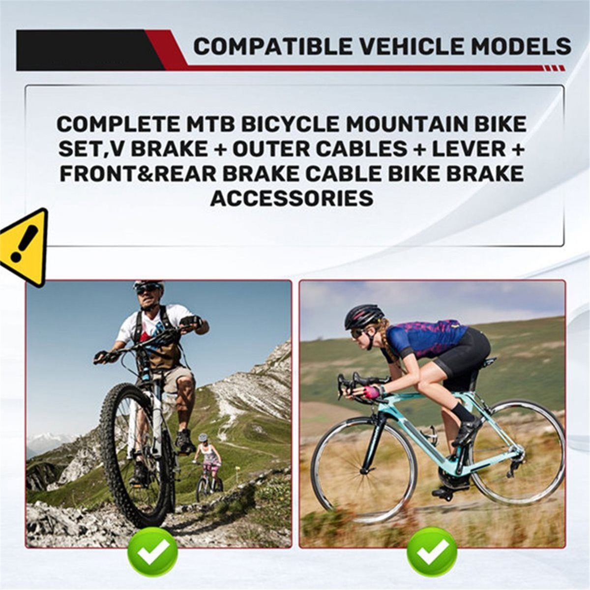A61P Fahrrad V-Bremsen-Set für – Mountain Biking Kit Bewertung und Preis