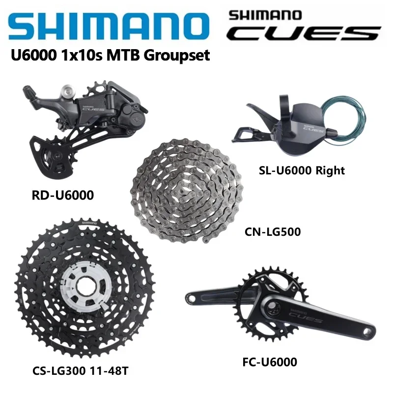 CUES U6000 Set SL-U6000 1x10s  – Mountain Biking Kit Bewertung und Preis